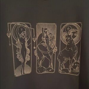 Sweatshirt with Zodiac Design